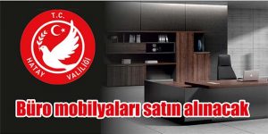 Büro mobilyaları satın alınacak