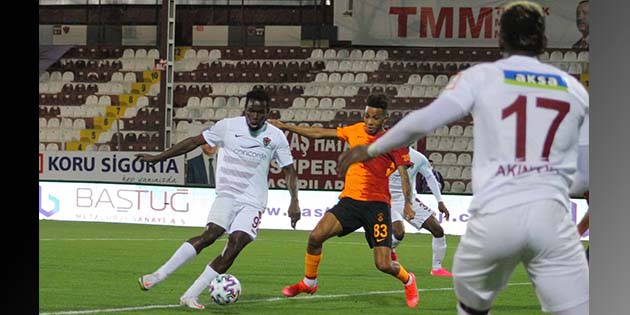 Atakaş Hatayspor-Galatasaray maçının 21.dakikası…