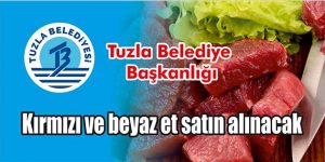 Kırmızı ve beyaz et satın alınacak