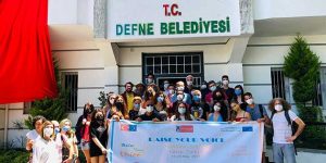 Avrupalı Öğrenciler Defne Belediyesinde