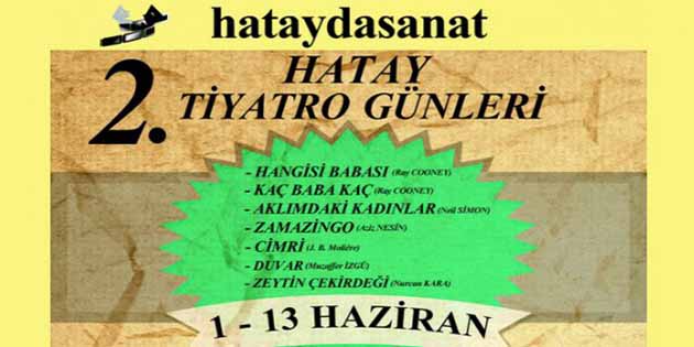 1-13 Haziran’da Hatay Sanat