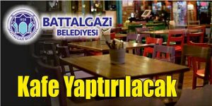 Kafe Yaptırılacak