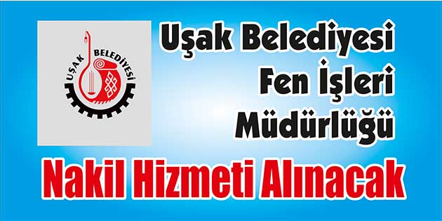 Uşak Belediyesi Fen İşleri