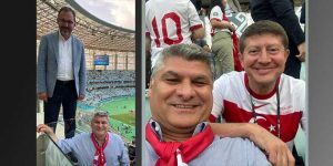 Toksöz, Azerbaycan Stadında Bakan Kasapoğlu İle…