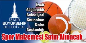 Spor Malzemesi Satın Alınacak