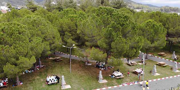 Hatay Büyükşehir Belediyesi’nin, kent genelindeki yeşil alan sayısını her geçen