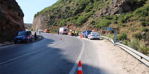 Otomobil uçuruma düştü: 1 ölü Antakya-Altınözü yolundaki kazada, bir otomobil