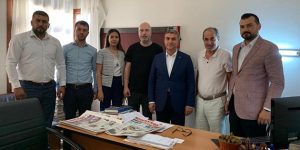 AK Parti Heyeti’nden Gazetemize ziyaret