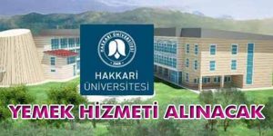 Yemek Hizmeti Alınacak