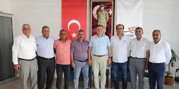 Başkan Lütfü Savaş ile görüştüler İlimiz Reyhanlı ilçesinin birçok mahalle