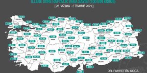 Hatay’da % 32 Vaka Düşüşü