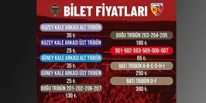 Hatay-Kayseri Maç Biletleri Satışa Çıktı