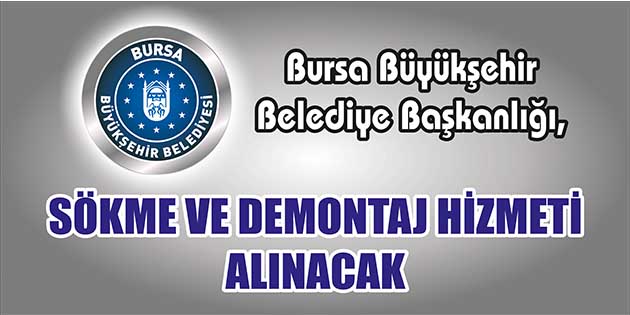 Bursa Büyükşehir Belediye Başkanlığı,