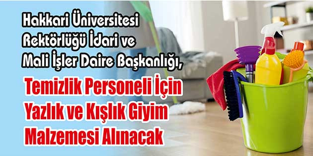 Hakkari Üniversitesi Rektörlüğü İdari