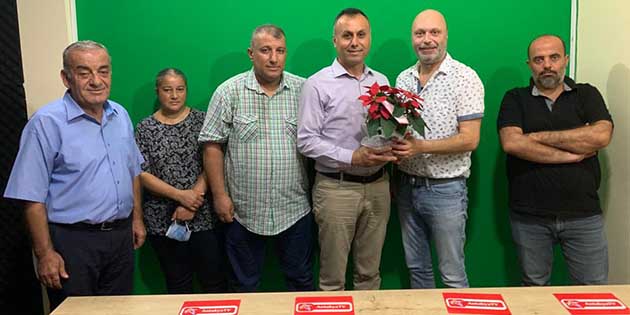 HDP Heyeti, Gazetemize ziyaretle tebriklerini iletti
