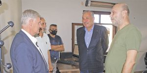 Yılmaz ve Mursaloğlu gazetemizi ziyaret etti