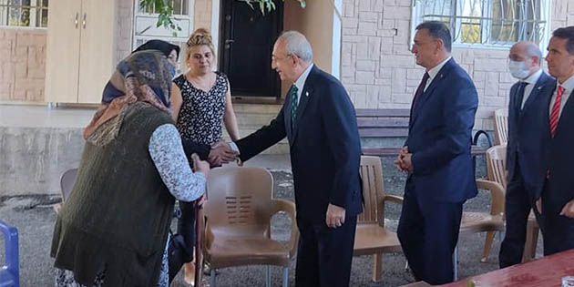 CHP Genel Başkanı Kemal Kılıçdaroğlu, iki günlük Hatay gezi, temas