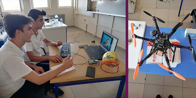 Antakya-Karlısu Sosyal Bilimler Lisesi (SBL) Projesi, “İnsansız Hava Araçları İle