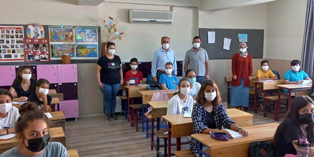 Yetiştirme Kursları yüz yüze yapılıyor Defne İlçe Milli Eğitim Müdürü