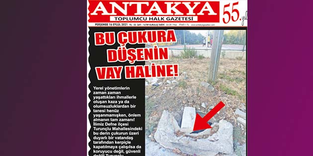 Gazetemizin dünkü sayısında yer