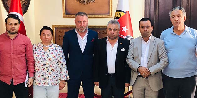 Yeni Başkan Diyap Atar İskenderun Gazeteciler Cemiyeti Genel Kurulu yapıldı.