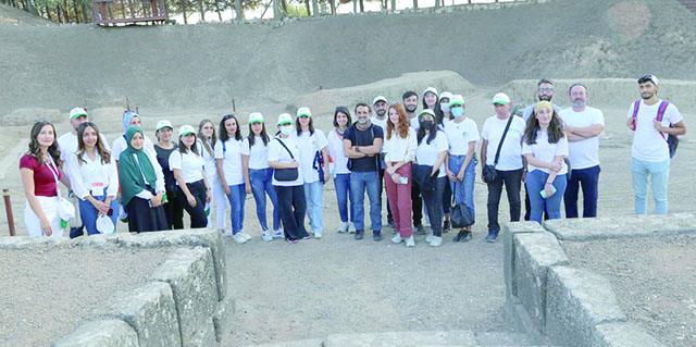 EXPO 2021 Hatay’ın tanıtımında rol üstlenen Expo Gönüllüleri, Reyhanlı ilçesinde