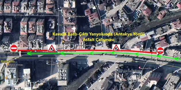 Yol, bugün trafiğe kapalı…