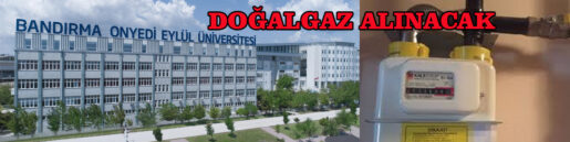 DOĞALGAZ ALINACAK