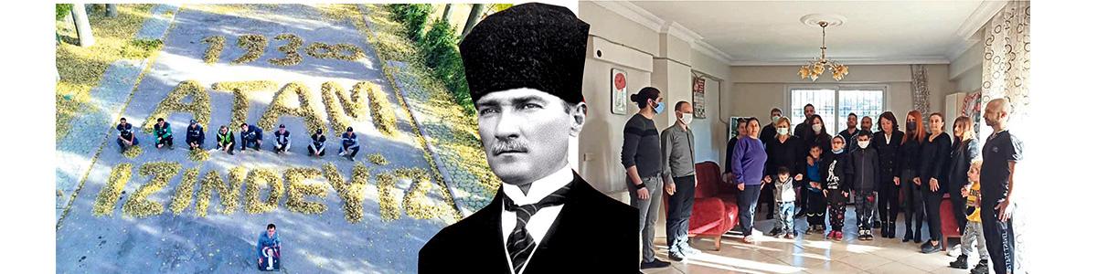 Türkiye Cumhuriyeti’nin kurucusu Ulu Önder M.Kemal Atatürk’ün, dünkü ebediyete göçüşünün