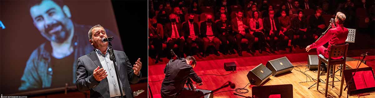 Tüm Seyirciler Ayakta Ahmet Kaya anısına düzenlenen gecede sahneye çıkan