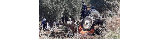 Altınözü’nde traktör kazası