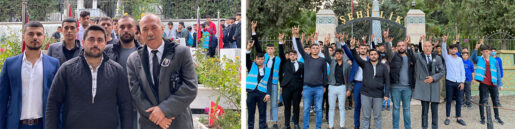Ülkü Ocakları’ndan Atatürk’e Saygı Yürüyüşü