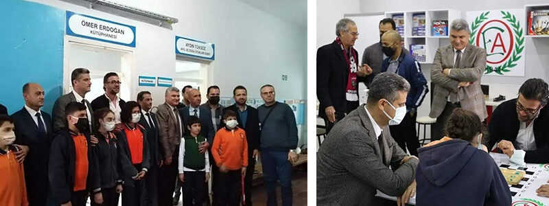 Hatayspor Teknik Direktörü Ömer Erdoğan’dan eğitime destek