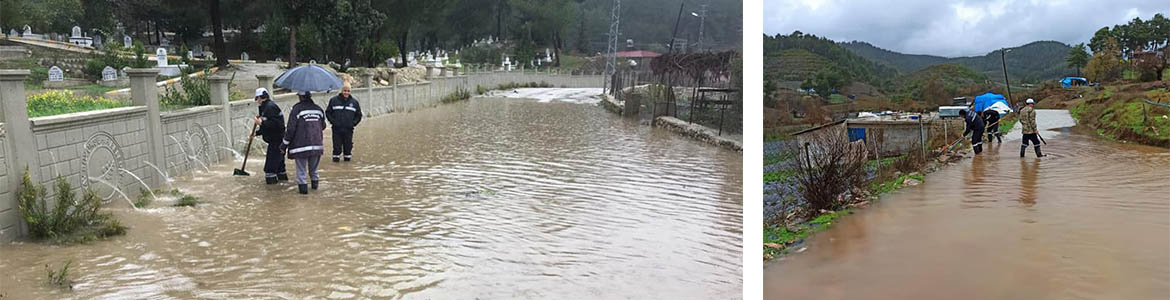 BŞB ve İlçe Belediyeleri, izleri silmeye çalışıyor… İlimiz ve çevresinde