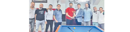 Güneyin Bilardo Şampiyonu Hatay Defne’den