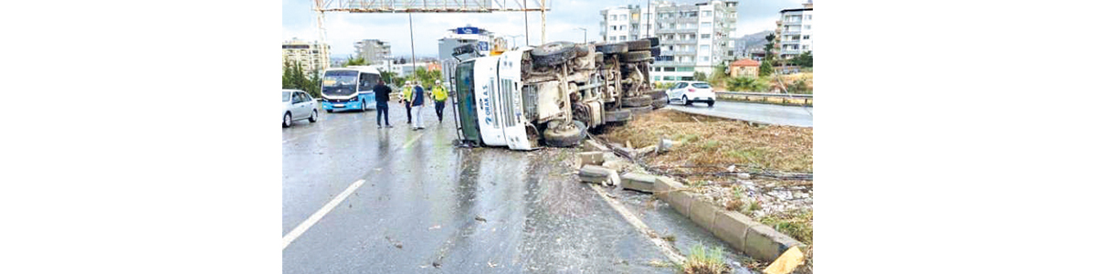 Şoför yaralandı, durumu iyi…