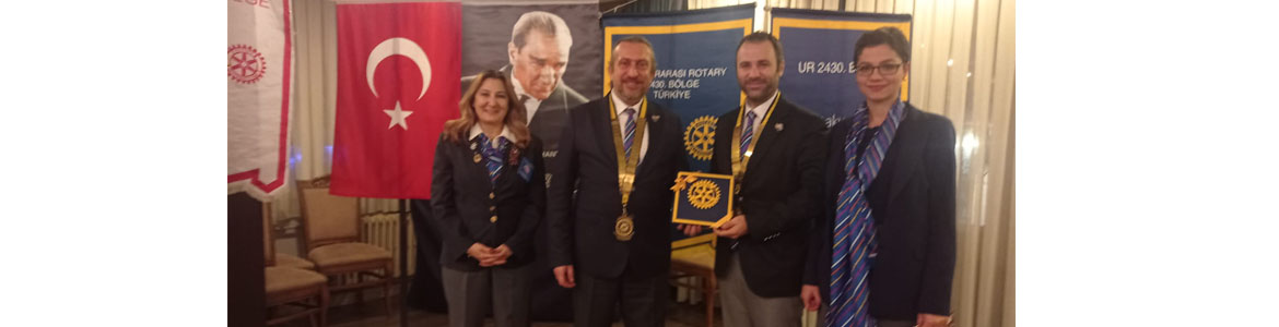 Rotary Kulübü 2430. Bolge Konfederasyon Başkanı Kemal Ketrez, Hatay’a geldi