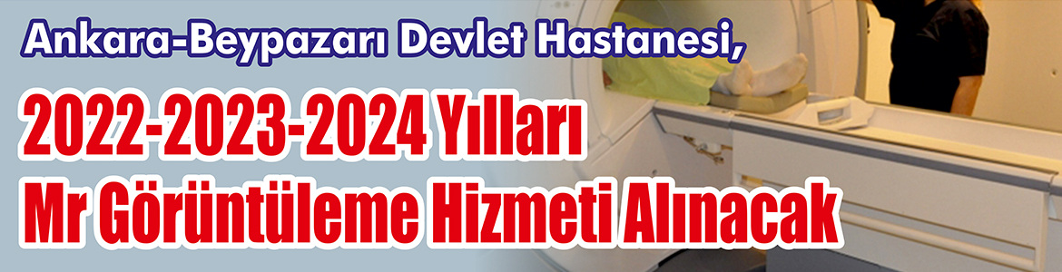       Ankara-Beypazarı Devlet Hastanesi,