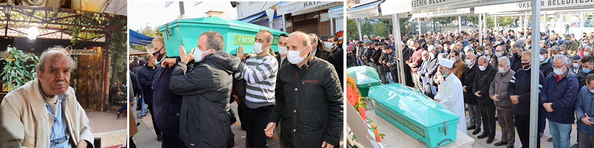 Hatay Basınının Duayen İsmi son yolculuğuna uğurlandı Bir süredir tedavi