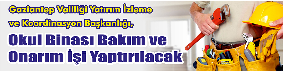       Gaziantep Valiliği Yatırım