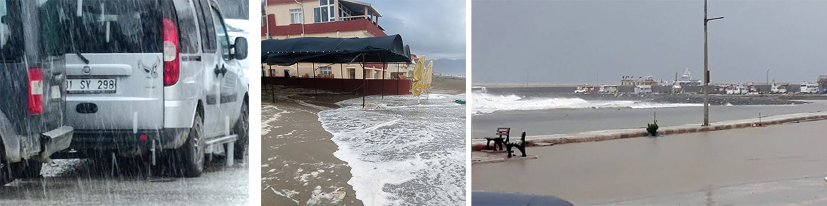 Samandağ ve İskenderun’da denizdeki