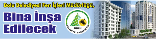 &nbsp;&nbsp;&nbsp;&nbsp;&nbsp; Bolu Belediyesi Fen İşleri Müdürlüğü, bina inşa edecek. &nbsp;&nbsp;&nbsp;&nbsp;&nbsp;
