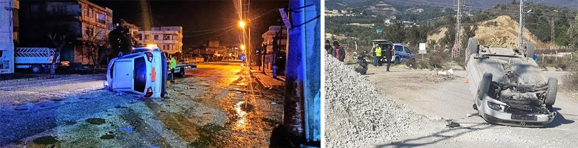 Biri Samandağ’da, diğeri Antakya’da…