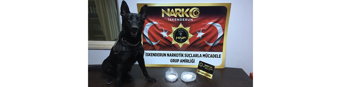 Dedektör köpek buldu… Narkotik