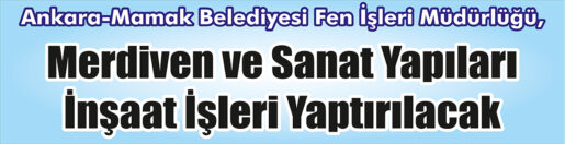 &nbsp;&nbsp;&nbsp;&nbsp;&nbsp; Ankara-Mamak Belediyesi Fen İşleri Müdürlüğü, Merdiven ve sanat yapıları