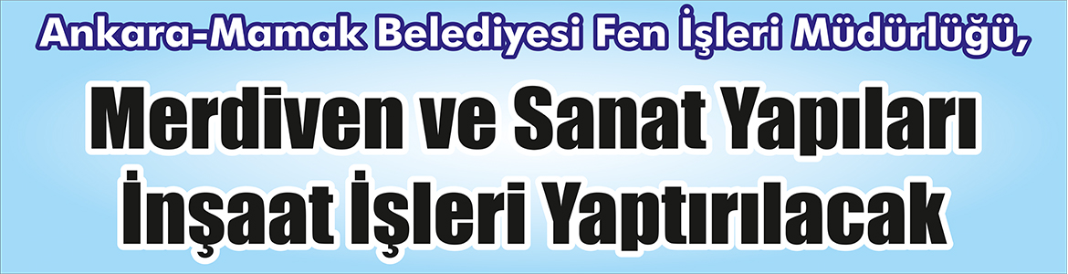 &nbsp;&nbsp;&nbsp;&nbsp;&nbsp; Ankara-Mamak Belediyesi Fen İşleri Müdürlüğü, Merdiven ve sanat yapıları