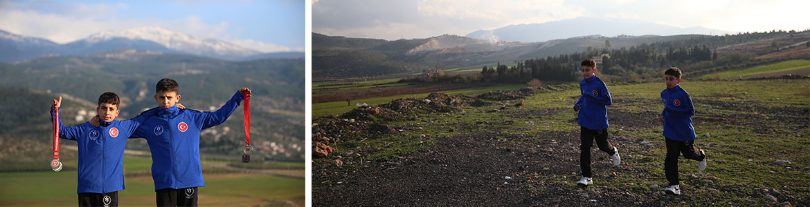 Güreşçi kuzenler, mesire alanında