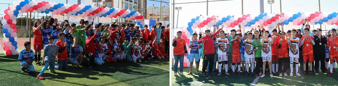 İskenderun’da Türk-Suriyeli Çocuklar, Gençler Arası Futbol Turnuvası 12 Hafta sürdü,