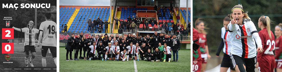 Beşiktaş:2 Hatayspor:0 Türkiye Kadınlar