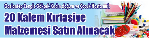       Gaziantep Cengiz Gökçek Kadın doğum ve Çocuk Hastanesi, 20